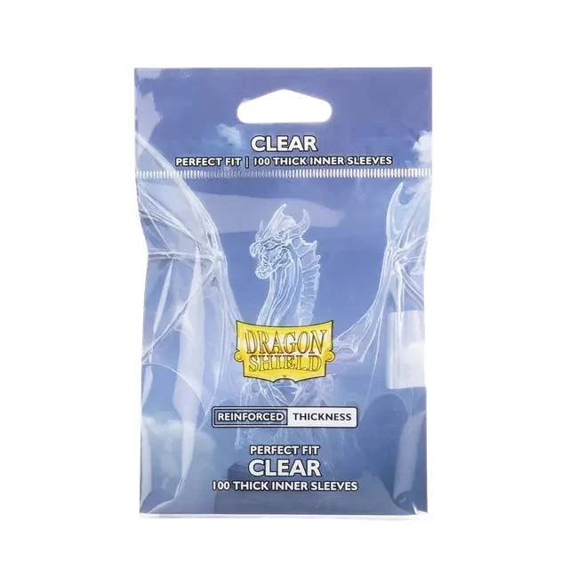 Dragon Shield – Standard Perfect fit  – Thick Inner Clear – 100 Sleeves